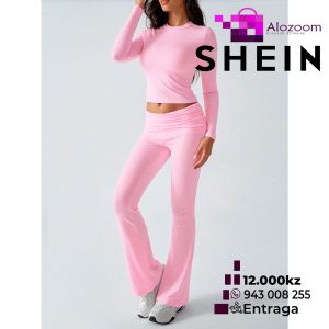 Conjunto feminino rosa
